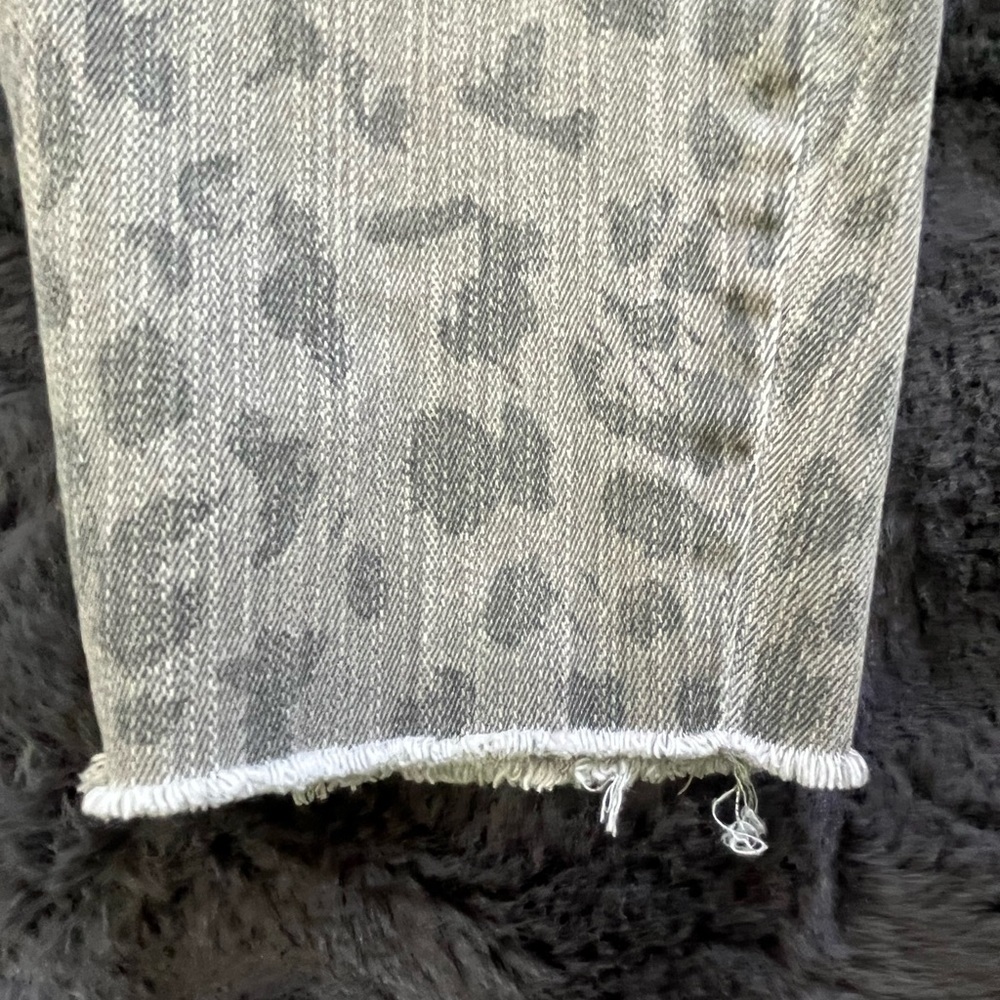 Kut from the Kloth Animal Print Skinny Woman’s Jeans Cotton Blend  Size 8 - Picture 12 of 12